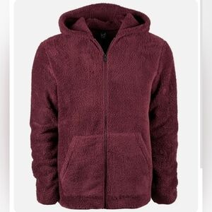 ID Ideology Men's Red Regular Fit Warm Fleece Zip Performance Hoodie Sz XXL (NWT